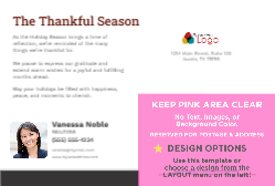 Thanksgiving Postcard - Badge (#8)