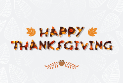 Thanksgiving Postcard - Leaves (#9)