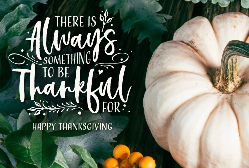 Thanksgiving Postcard - Always Thankful (#3)