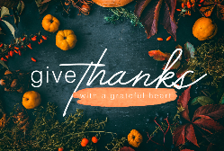 Thanksgiving Postcard - Grateful Heart (#6)