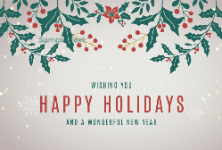 Holiday Postcard - Happy Holidays (#11)