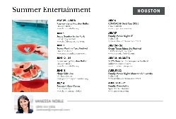 2025 Summer Entertainment (Houston)