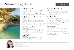 2025 Swimming Holes (Austin)