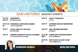 2025 Monthly Events - August (San Antonio)