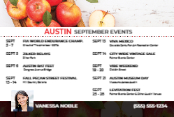 2025 Monthly Events - September (Austin)