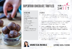 Superfood Chocolate Truffles