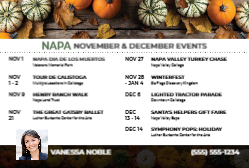 2025 Monthly Events - November and December (Napa)