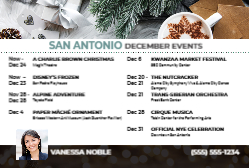 2025 Monthly Events - December (San Antonio)