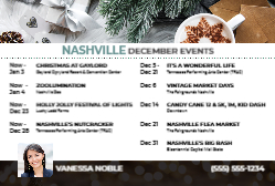 2025 Monthly Events - December (Nashville)