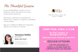 Thanksgiving Postcard - Wreath (#12)