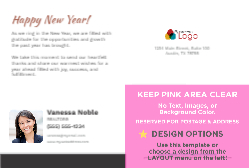  New Year Card - 2026 - Flowers (#2)