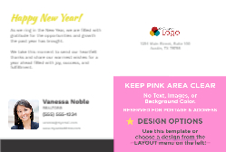 New Year Card - Gold (#4)