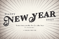 New Year Card - Vintage (#5)