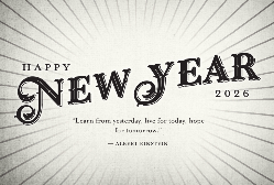 New Year Card - 2026 - Vintage (#5)