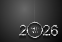 New Year Card - 2026 - Silver (#6)