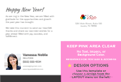 New Year Card - Silver (#6)