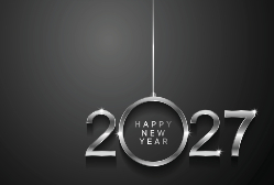 New Year Card - Silver (#6)