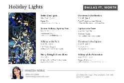 2025 Holiday Lights (Dallas Ft. Worth)