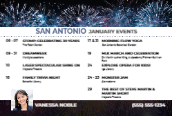 2026 Monthly Events - January (San Antonio)