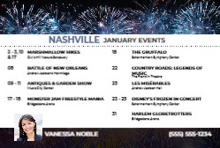 2026 Monthly Events - January (Nashville)