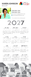 2027 Yearly Calendar (Houses)