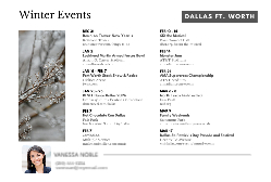 2025 Winter Events (Dallas Ft. Worth)