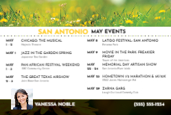 2026 Monthly Events - May (San Antonio)
