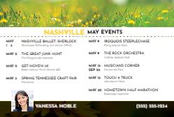 2026 Monthly Events - May (Nashville)