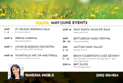 2026 Monthly Events - May/June (Napa)