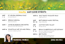 2026 Monthly Events - May/June (Napa)