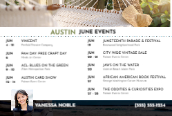 2026 Monthly Events - June (Austin)