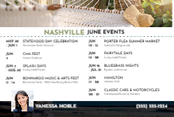 2026 Monthly Events - June (Nashville)