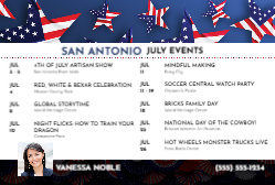 2026 Monthly Events - July (San Antonio)