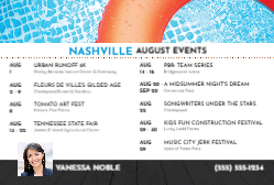 2026 Monthly Events - August (Nashville)