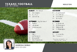 2026-2027 Texans Football Schedule (Houston)