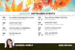 2026 Monthly Events - September (Austin)