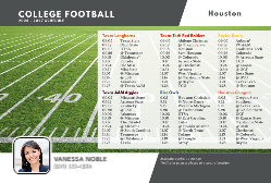 2026-2027 College Football Schedule (Houston)