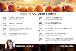 2026 Monthly Events - October (Austin)