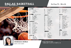2026-2027 Mavericks Schedule (Dallas)