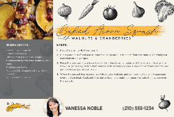 Bon Appetit - Baked Acorn Squash