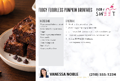 Dash of Sweet - Pumpkin Brownies