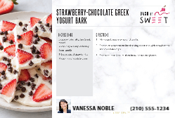 Dash of Sweet - Strawberry Chocolate Bark