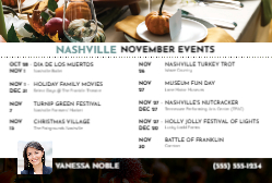 2026 Monthly Events - November (Nashville)