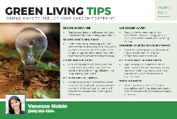 Home Tips - Green Living Tips