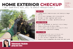 Home Tips - Home Exterior Checkup