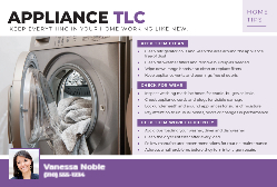 Home Tips - Appliance TLC