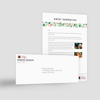 Letters - 1 page